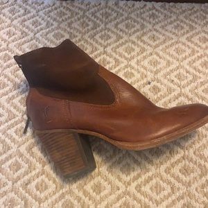 Winter boots Cognac Frye booties